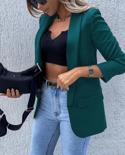 Elegant Fashion Blazers Female Coat